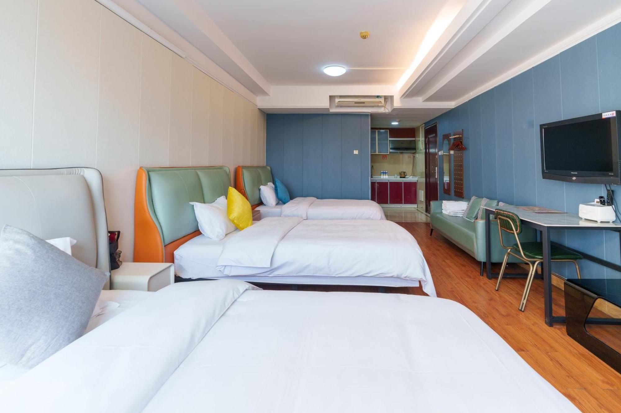 Sunny International Apartment From Beijing Road Cantão Exterior foto